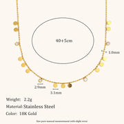 Zircon Butterfly Flower Pendant Necklace – Waterproof 18K Gold Plated Necklace | Ezra Gems