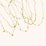 Zircon Butterfly Flower Pendant Necklace – Waterproof 18K Gold Plated Necklace | Ezra Gems