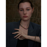 Natural Handmade Bead Chain Necklace