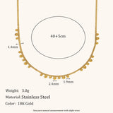 Zircon Butterfly Flower Pendant Necklace – Waterproof 18K Gold Plated Necklace | Ezra Gems