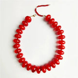 Dopamine Resin Bead Necklace