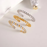 Wire Chain Cuff Bracelet