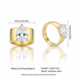 Cubic Zirconia Clip Earrings
