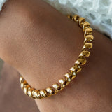 Wire Chain Cuff Bracelet