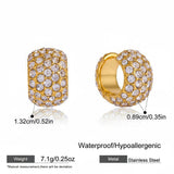 Cubic Zirconia Clip Earrings