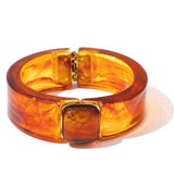 Acrylic Thick Bangle Bracelet