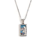 Tarot Card Pendant Necklace – Waterproof 18K Gold Plated Necklace | Ezra Gems