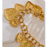Heart Charm Pendant Necklace