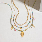 Coastal Charm Pendant Necklace