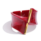 Acrylic Wide Statement Bangle