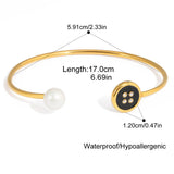 Black and White Crystal Complete 4-piece Jewelry Set