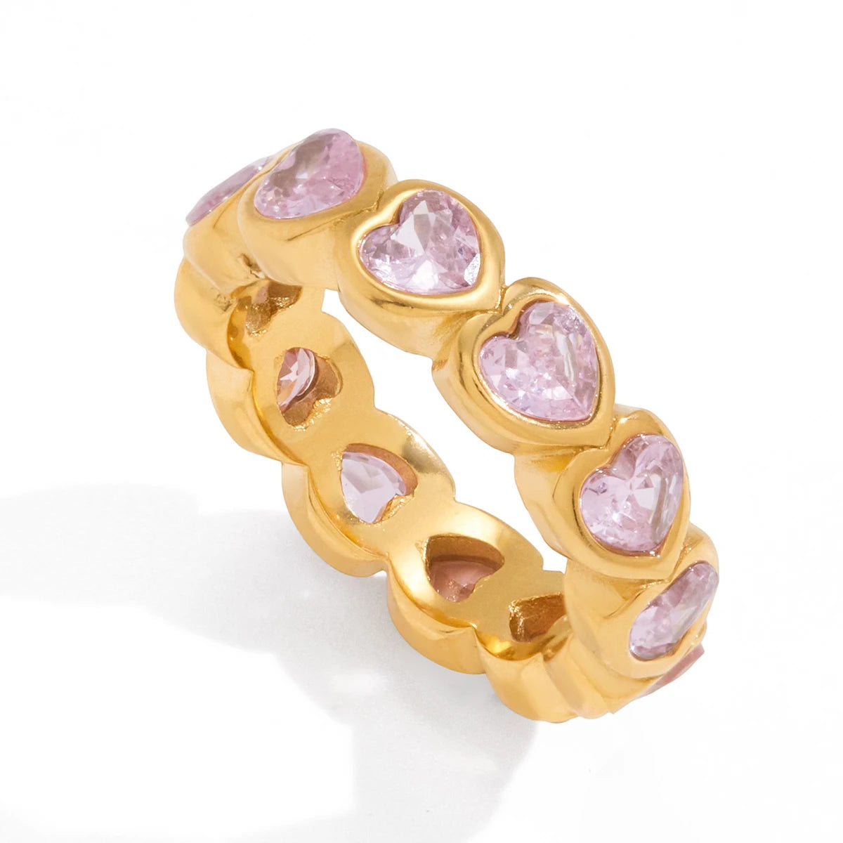 Zircon Sparkle Stackable Ring