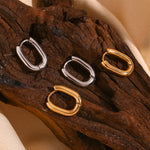 Mini O-Shape Huggie Hoop Earrings – Waterproof 18K Gold Plated Earrings | Ezra Gems