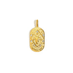 Constellation Square Pendant Necklace – Waterproof 18K Gold Plated Necklace | Ezra Gems
