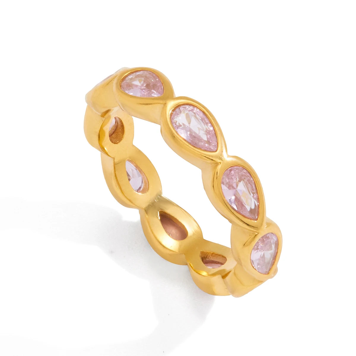 Zircon Sparkle Stackable Ring