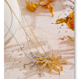 Sun Pendant Necklace