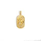 Constellation Square Pendant Necklace – Waterproof 18K Gold Plated Necklace | Ezra Gems