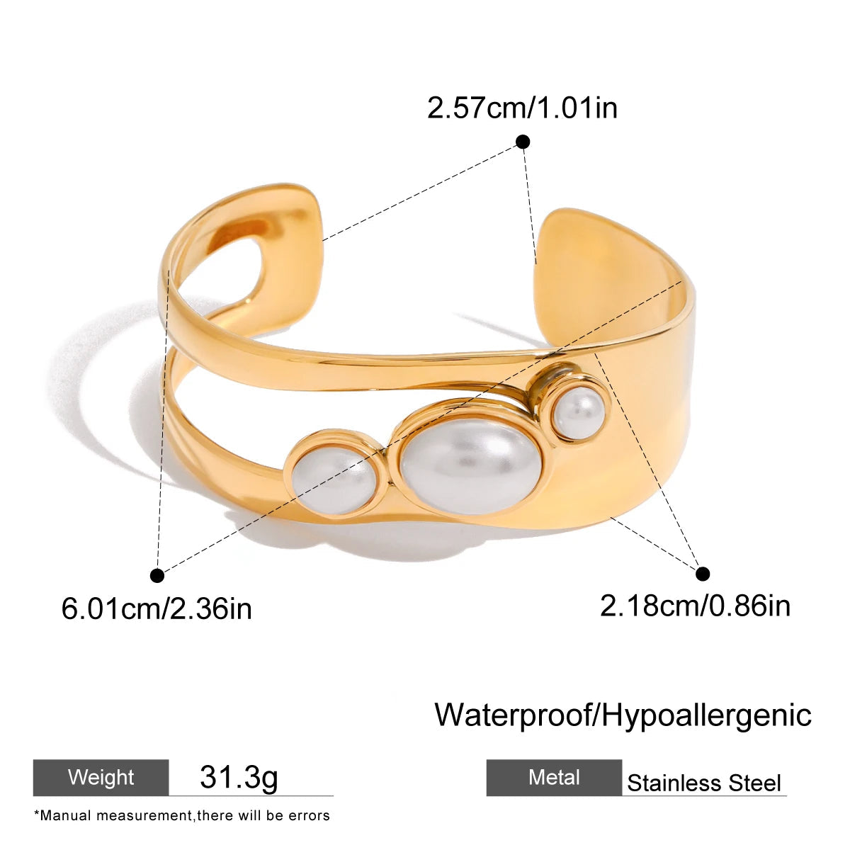 Tiger Eye Stone Hollow Bracelet – Waterproof 18K Gold Plated Bracelet | Ezra Gems