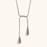 Waterdrop Pendant Chain Necklace