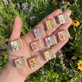 Porcelain Book Locket Necklace