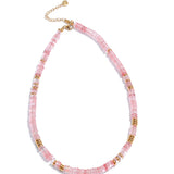 Natural Handmade Bead Chain Necklace