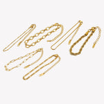 Classic Chain Link Bracelet – Waterproof 18K Gold Plated Bracelet | Ezra Gems