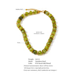 Resin Bead Spacer Chain Necklace – Waterproof 18K Gold Plated Necklace | Ezra Gems