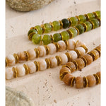 Resin Bead Spacer Chain Necklace – Waterproof 18K Gold Plated Necklace | Ezra Gems