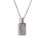 Tarot Card Pendant Necklace – Waterproof 18K Gold Plated Necklace | Ezra Gems