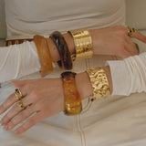 Vintage Resin Bangle – Style D
