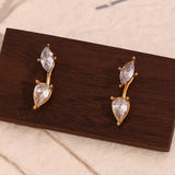 Viral Water Drop Stud Earrings