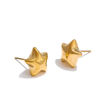 Star Stud Earrings – Waterproof 18K Gold Plated Earrings | Ezra Gems