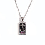 Tarot Card Pendant Necklace – Waterproof 18K Gold Plated Necklace | Ezra Gems