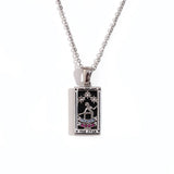 Tarot Card Pendant Necklace – Waterproof 18K Gold Plated Necklace | Ezra Gems