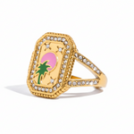 Tropical Palm Tree Ring - Rings