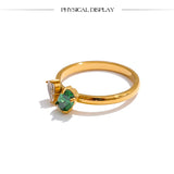 CZ Thin Stackable Ring