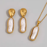 Ocean Water Pearl Set