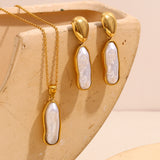 Ocean Water Pearl Set