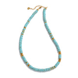 Natural Handmade Bead Chain Necklace