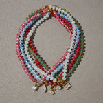 Candy Stone Beaded Zircon Pendant Necklace – Waterproof 18K Gold Plated Necklace | Ezra Gems