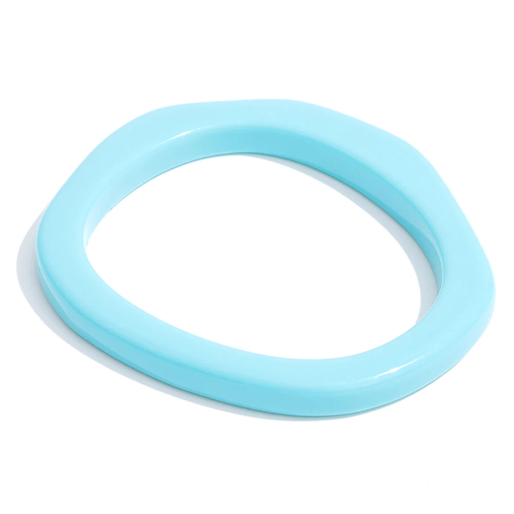 Candy Resin Y2K Bangle Bracelet – Waterproof 18K Gold Plated Bracelet | Ezra Gems