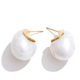 Candy Acrylic Teardrop Stud Earrings – Waterproof 18K Gold Plated Earrings | Ezra Gems