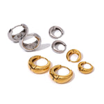 Glossy Mini Huggie Hoop Earrings – Waterproof 18K Gold Plated Earrings | Ezra Gems