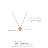 Delicate Cross Pendant Necklace