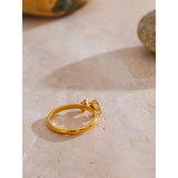 CZ Thin Stackable Ring