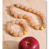 Acrylic Square Beads Chain Necklace