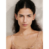 Pearl Leaf Pendant Necklace