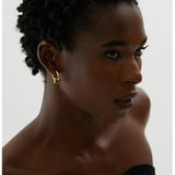 Star Moon Heart Huggie Hoop Earrings