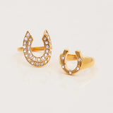 Horseshoe Statement Ring