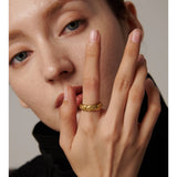 Sun Star Moon Celestial Ring